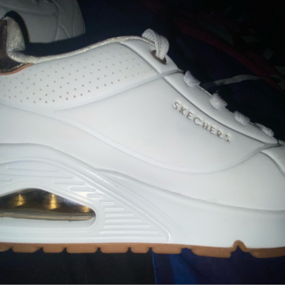 Skechers White Kids Sneakers